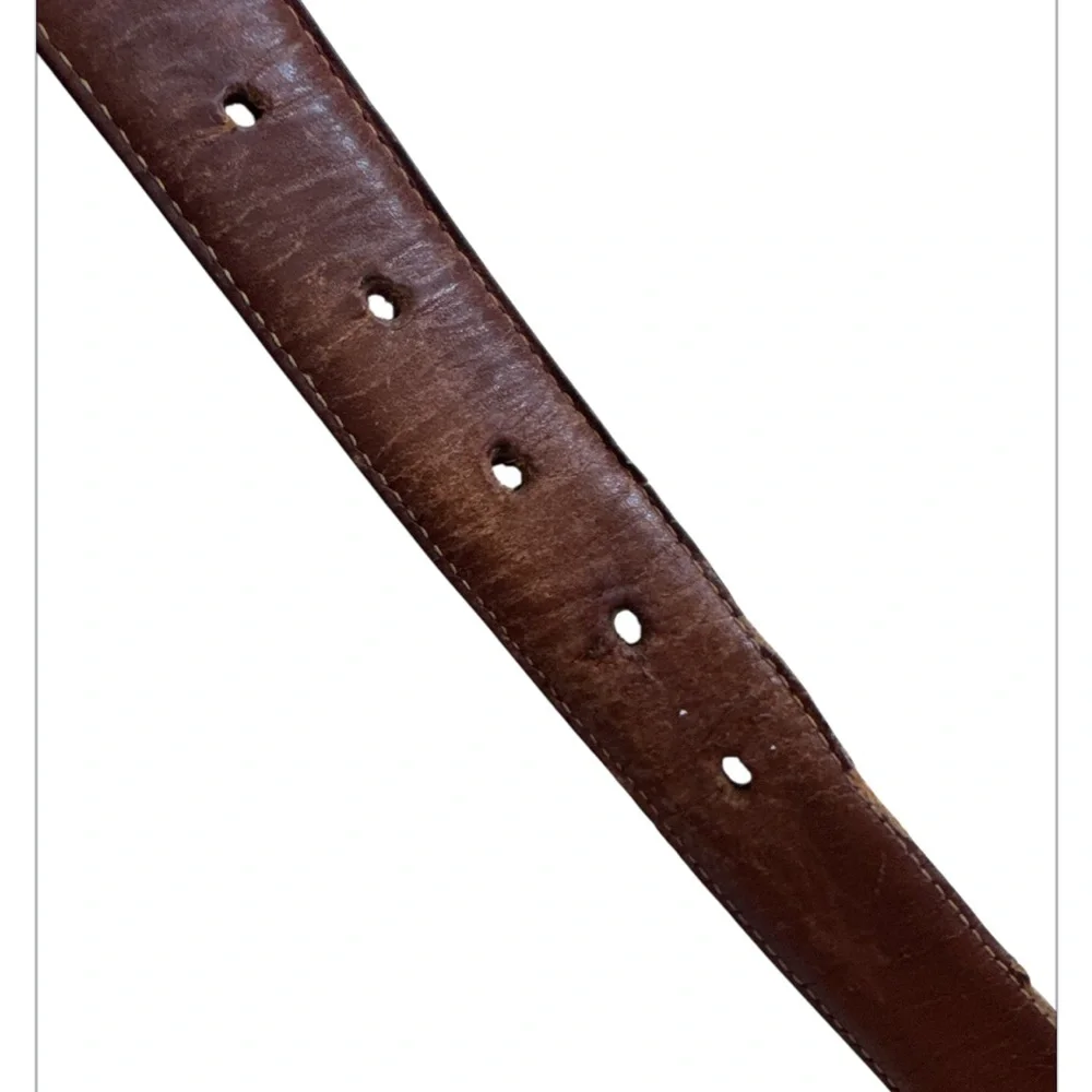 Vintage Coach Men’s leather belt size 40
